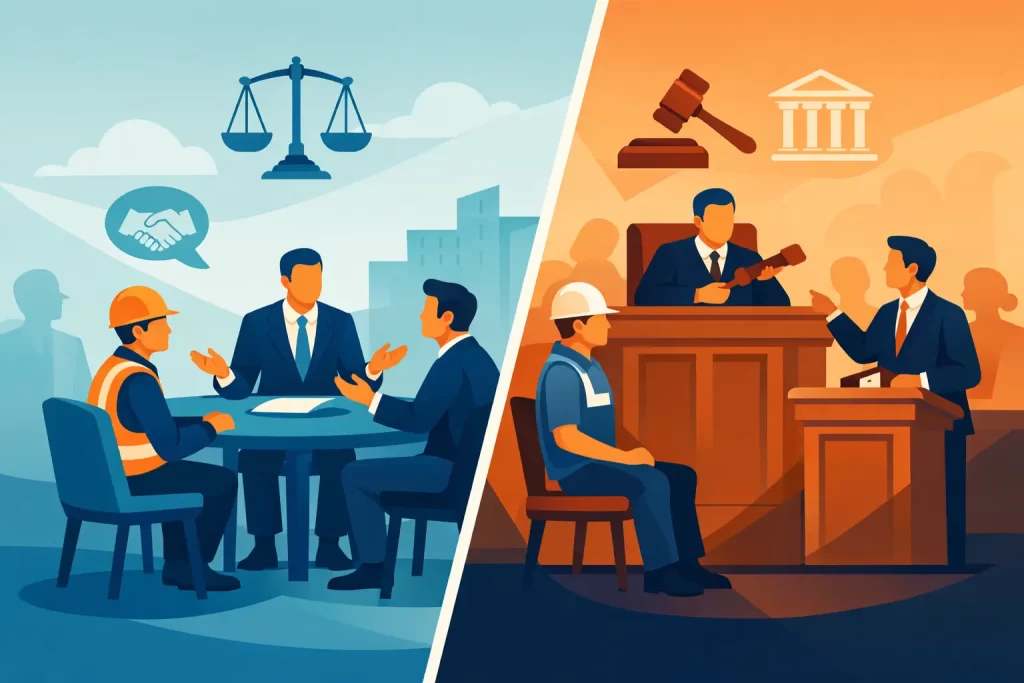 Arbitration vs Litigation for Contractors