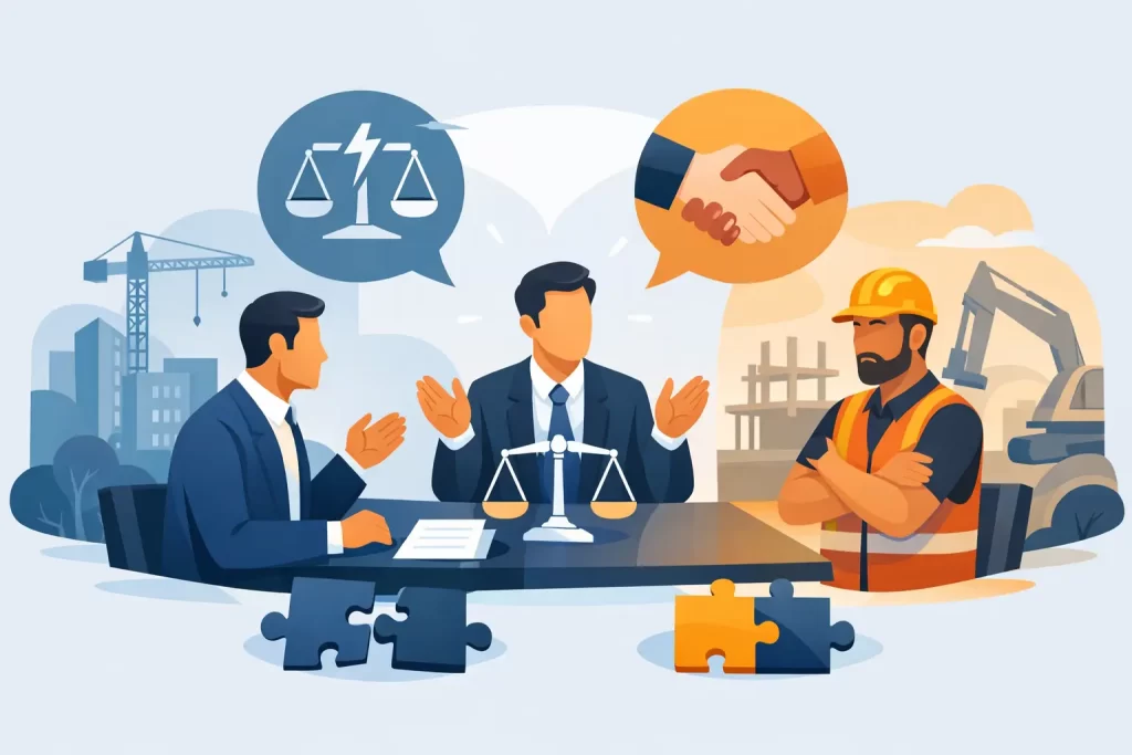 Developer Contractor Dispute Settlement